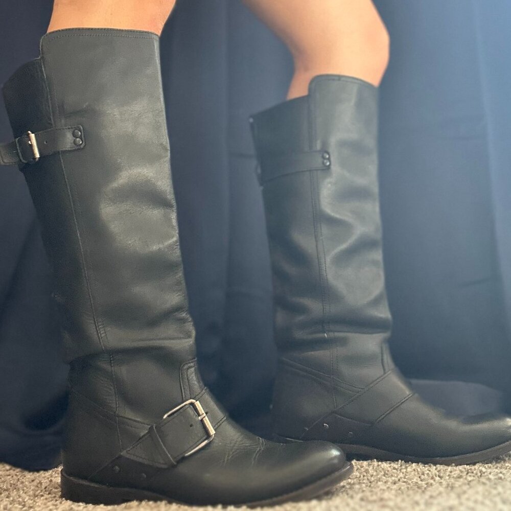 Dolce Vita Black Knee High Boots